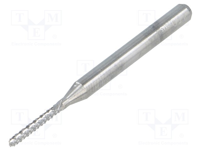 Diamond mill; Ø: 1.5mm; Ø: 3.175mm; L: 38.2mm; Working part len: 6mm