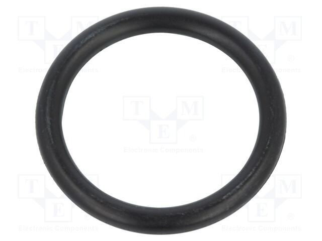 O-ring gasket; NBR; D: 3.5mm; Øint: 25mm; black; -30÷100°C