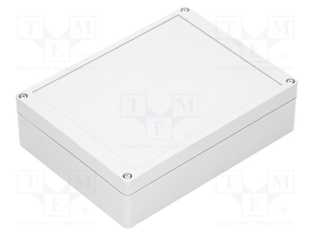 Enclosure: multipurpose; X: 150mm; Y: 200mm; Z: 55mm; ABS; dark grey