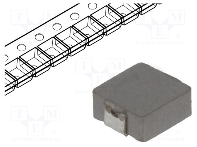 Inductor: wire; SMD; 2.2uH; Ioper: 3A; 60mΩ; Body dim: 4x4x1.8mm