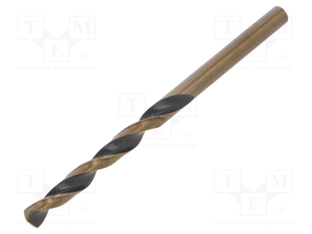 Drill bit; for metal; Ø: 4.5mm; HSS; Features: grind blade