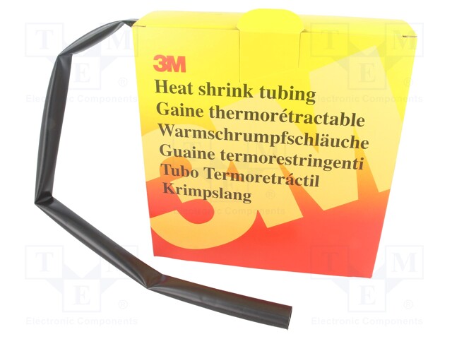 Heat shrink sleeve; glueless,thin walled; 2: 1; 12.7mm; L: 6m