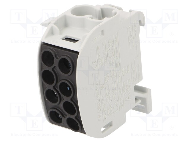 Splice terminal: distribution block; 35mm2; ways: 1; terminals: 4