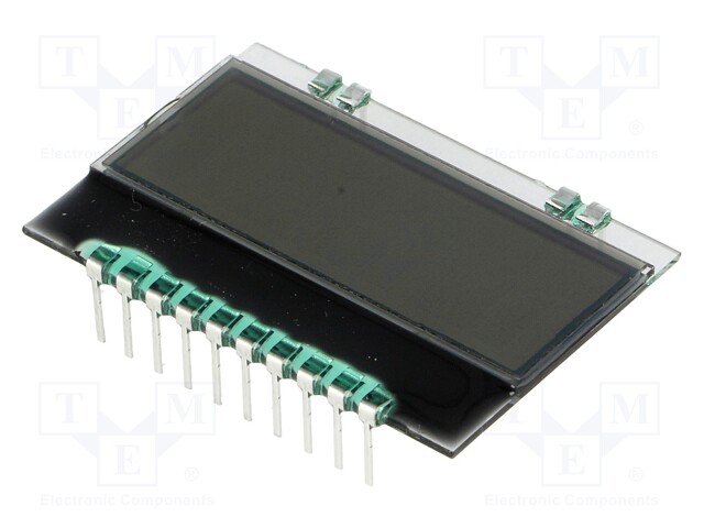 Display: LCD; alphanumeric; FSTN Positive; 10x2/10x4; white