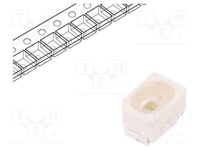 LED; SMD; 2014; green; 700÷1100mcd; 2.2x1.4x1.3mm; 120°; 3.2÷4V