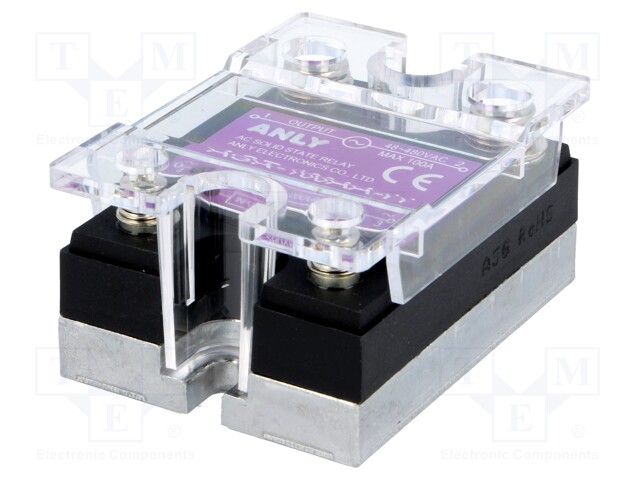 Relay: solid state; Ucntrl: 80÷280VAC; 100A; 48÷480VAC; Series: ASR