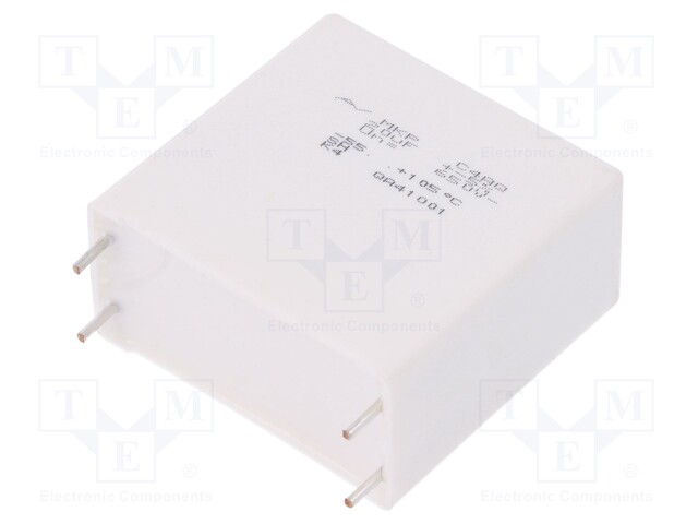 Capacitor: polypropylene; DC-Link; 20uF; ESR: 5.3mΩ; C4AQ; THT; ±5%