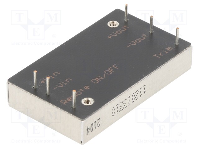 Converter: DC/DC; 75W; Uin: 18÷75V; 5VDC; Iout: 15000mA; 39g; 270kHz