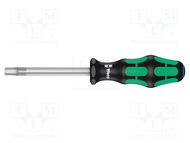 Screwdriver; Hex-Plus hexagon keys; HEX 6mm; Blade length: 80mm