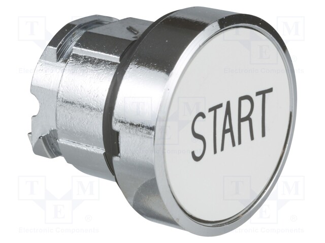 Switch Actuator, White, Schneider Harmony XB4 Series 22mm Non-Illumination Pushbutton Switches