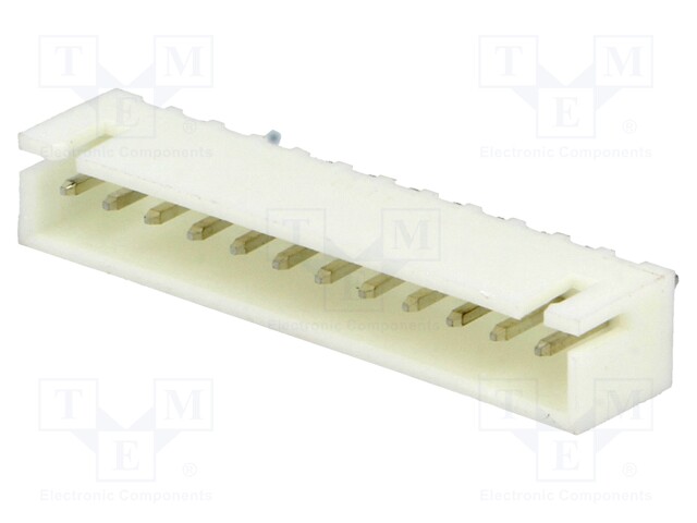 Socket; wire-board; male; A2501; 2.5mm; PIN: 12; THT; 250V; 3A; tinned