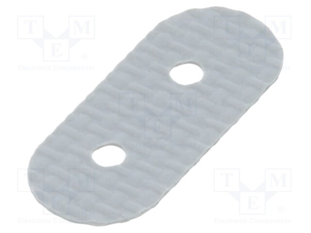 Heat transfer pad: silicone; Thk: 0.23mm; 900mW/mK; -60÷200°C; 5kV