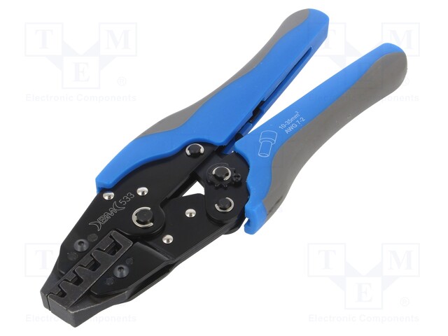 Tool: for crimping; insulated solder sleeves; 10÷35mm2