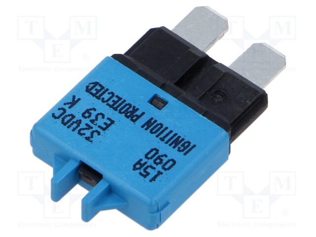 Fuse: fuse; 15A; 32VDC; automotive; 19.75mm