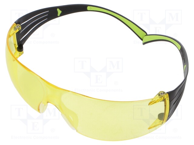 Safety spectacles; Lens: yellow; Classes: 1