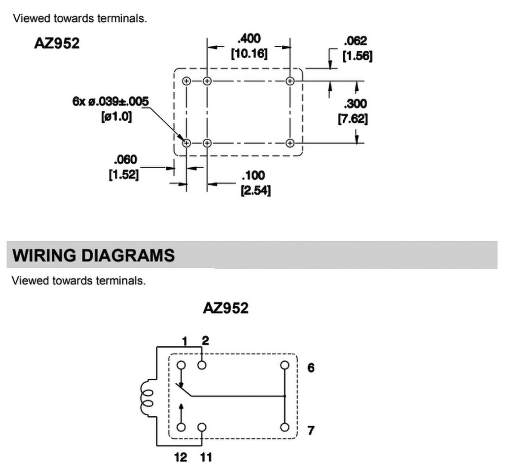 Relay: electromagnetic; SPDT; Ucoil: 5VDC; 1A/125VAC; 1A/30VDC; 1A