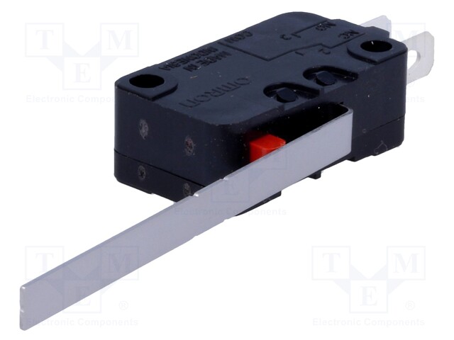 Microswitch SNAP ACTION; with lever; SPDT; 16A/250VAC; 10A/30VDC