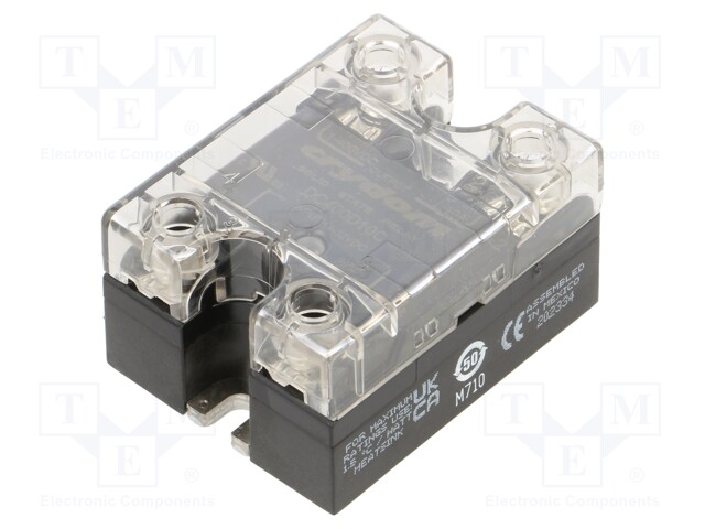 Relay: solid state; Ucntrl: 4÷32VDC; 10A; 1÷400VDC; Series: DC200