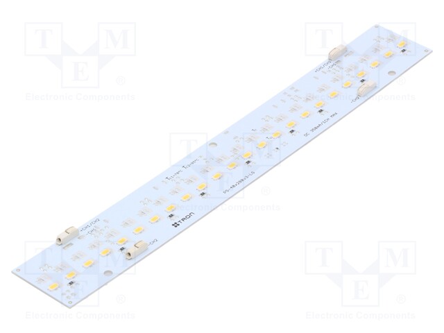 LED strip; 23V; white neutral; W: 40mm; L: 280mm; No.of diodes: 24