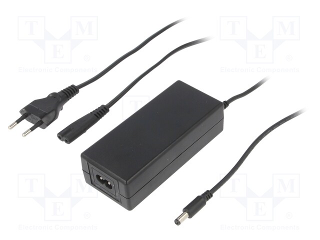 Power supply: switched-mode; 15VDC; 4A; Out: 5,5/2,1; 60W; 0÷40°C