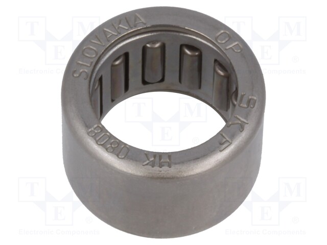 Bearing: needle roller; thin walled; Øint: 8mm; Øout: 12mm; W: 8mm