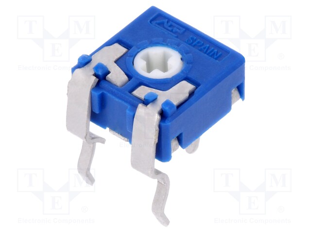 Potentiometer: mounting; single turn,horizontal; 25kΩ; 100mW