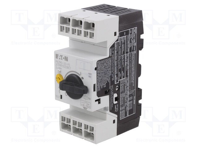 Motor breaker; 9kW; 220÷690VAC; for DIN rail mounting; IP20