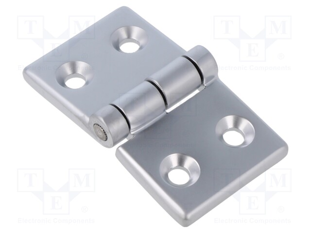 Hinge; Width: 80mm; aluminium; H: 45mm