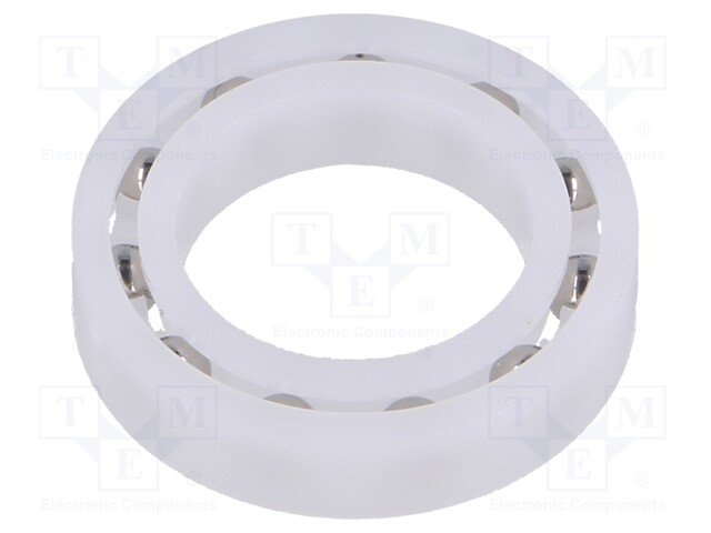 Bearing: ball; Øint: 15mm; Øout: 24mm; W: 5mm; Cage: polyamide