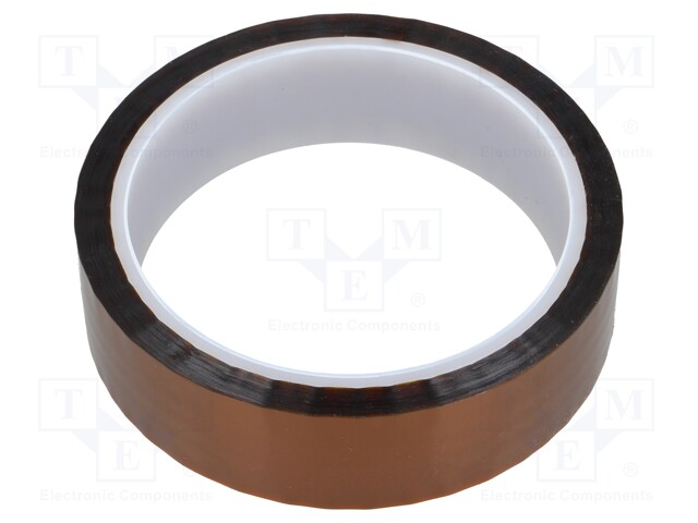 Tape: high temperature resistant; tape; max.230°C; W: 25mm; L: 33m