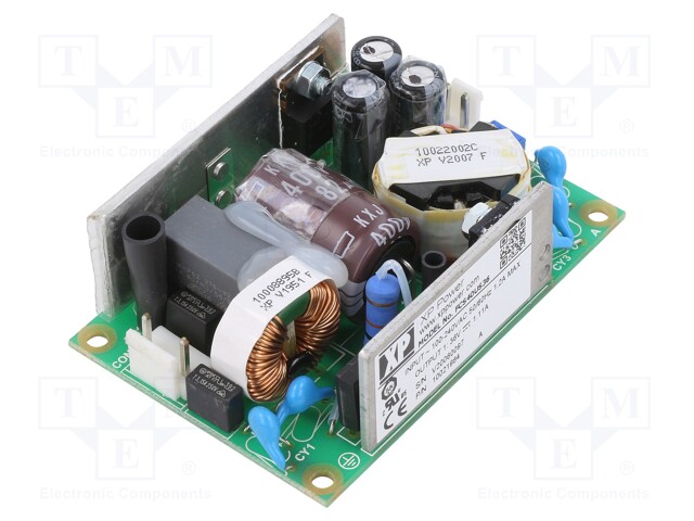 AC/DC Open Frame Power Supply (PSU), ITE, Household & Medical, 1 Output, 40 W, 80V AC to 264V AC