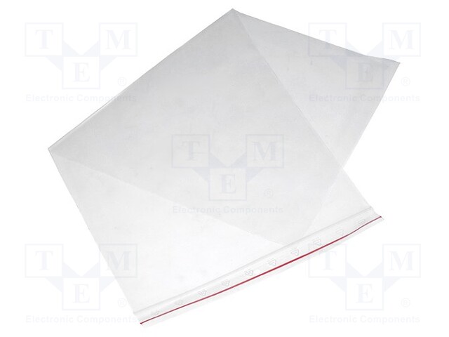 Self-seal bag; L: 400mm; Width: 200mm; Thick: 45um; polyetylene