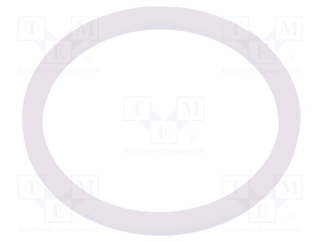 Gasket; polyetylene; D: 2mm; Øint: 37mm; Øout: 43.5mm; PG29; -30÷70°C