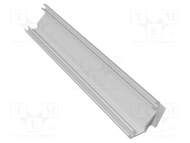 Profiles for LED modules; silver; 1m; GALAX; aluminium; angular