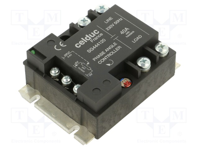 Relay: solid state; Ucntrl: 0÷5VDC; 40A; 115÷265VAC; -40÷85°C