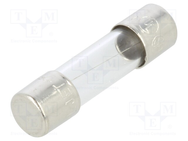 Fuse: fuse; quick blow; 1A; 250VAC; cylindrical,glass; 5x20mm; 5MF