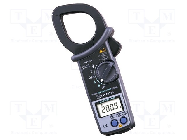 AC/DC digital clamp meter; Øcable: 55mm; LCD; I DC: 400/2000A