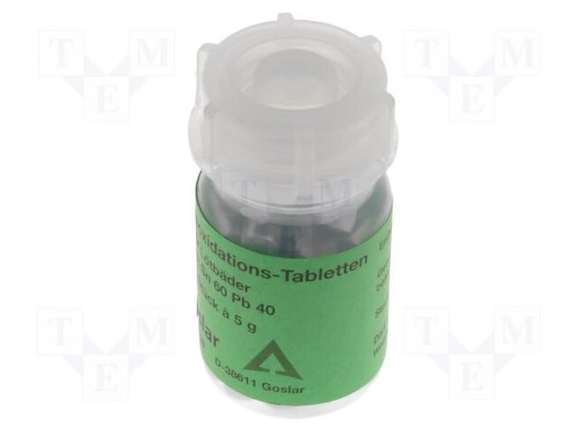 Antioxidizing tablets; Application: solder pots; 1kg