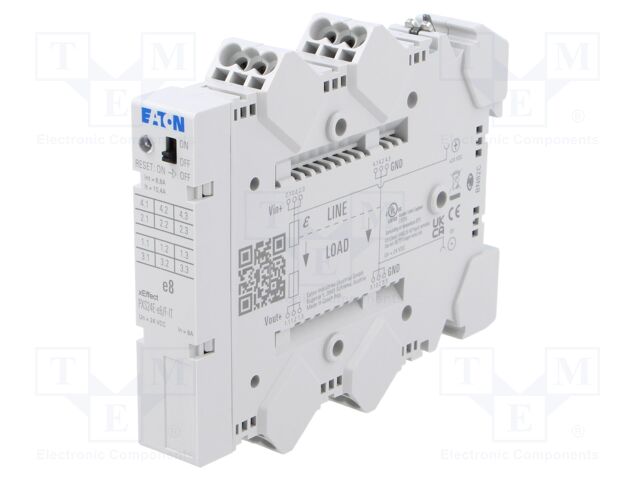 Electronic overcurrent protection; 24VDC; 8A; IP20