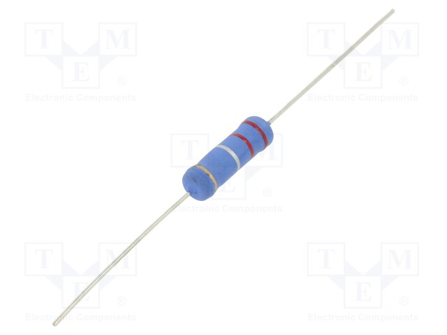 Resistor: metal oxide; 220mΩ; 3W; ±5%; Ø5.5x16mm; -55÷155°C