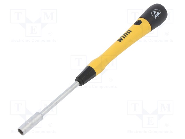 Screwdriver; hex socket; precision,ESD; Series: PicoFinish® ESD