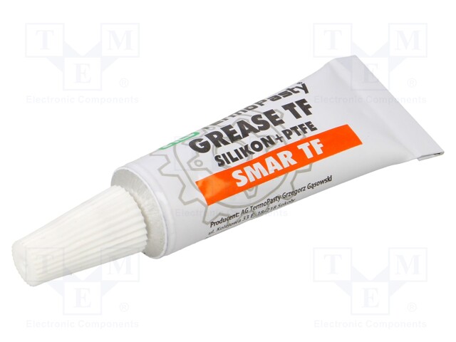 Grease; paste; Ingredients: PTFE,silicone; tube; SMAR TF; 3.5g