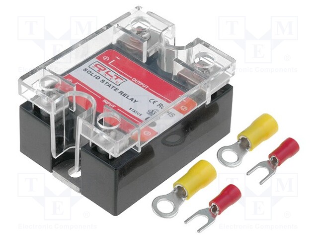 Relay: solid state; Ucntrl: 90÷250VAC; 60A; 24÷280VAC