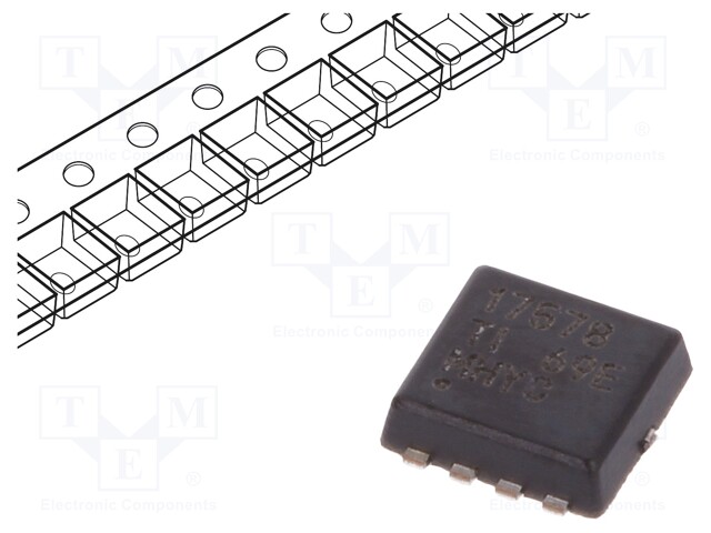Transistor: N-MOSFET; unipolar; 30V; 20A; 37W; VSONP8 3,3x3,3mm