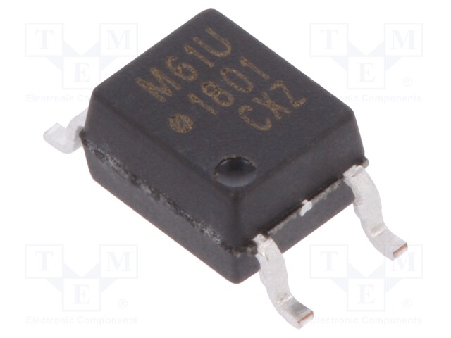 Optocoupler; SMD; Out: gate; 3.75kV; 10Mbps; SO5; 10kV/μs