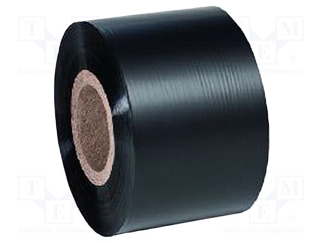 Tape staining; Width: 40mm; Colour: black; L: 300m