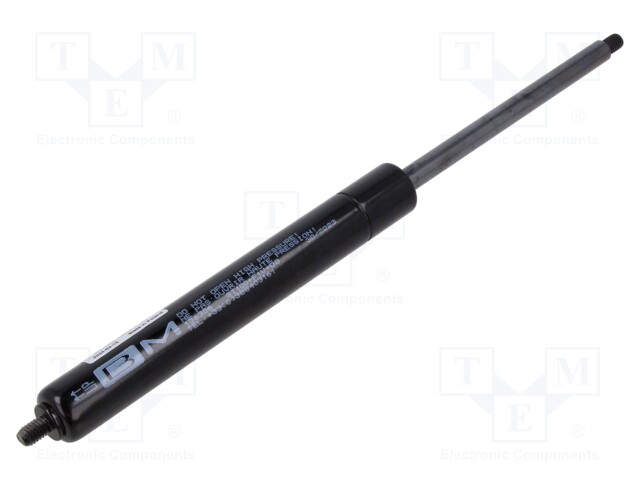 Gas spring; Thread: M6; E: 245mm; Øout: 18mm; Piston diam: 8mm; 150N