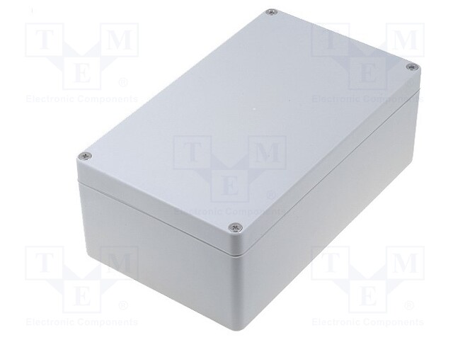 Enclosure: multipurpose; X: 120mm; Y: 200mm; Z: 75mm; ABS; grey; IP65