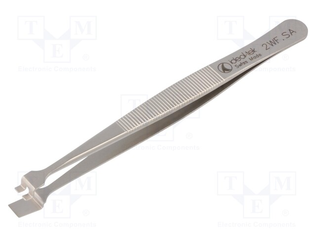 Tweezers; Tweezers len: 120mm; Tipwidth: 6.5mm; Bit len: 9mm