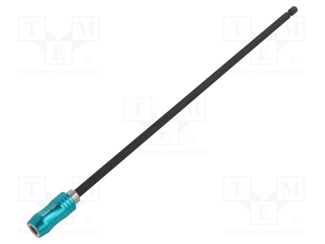 Holders for screwdriver bits; Socket: 1/4"; Overall len: 300mm